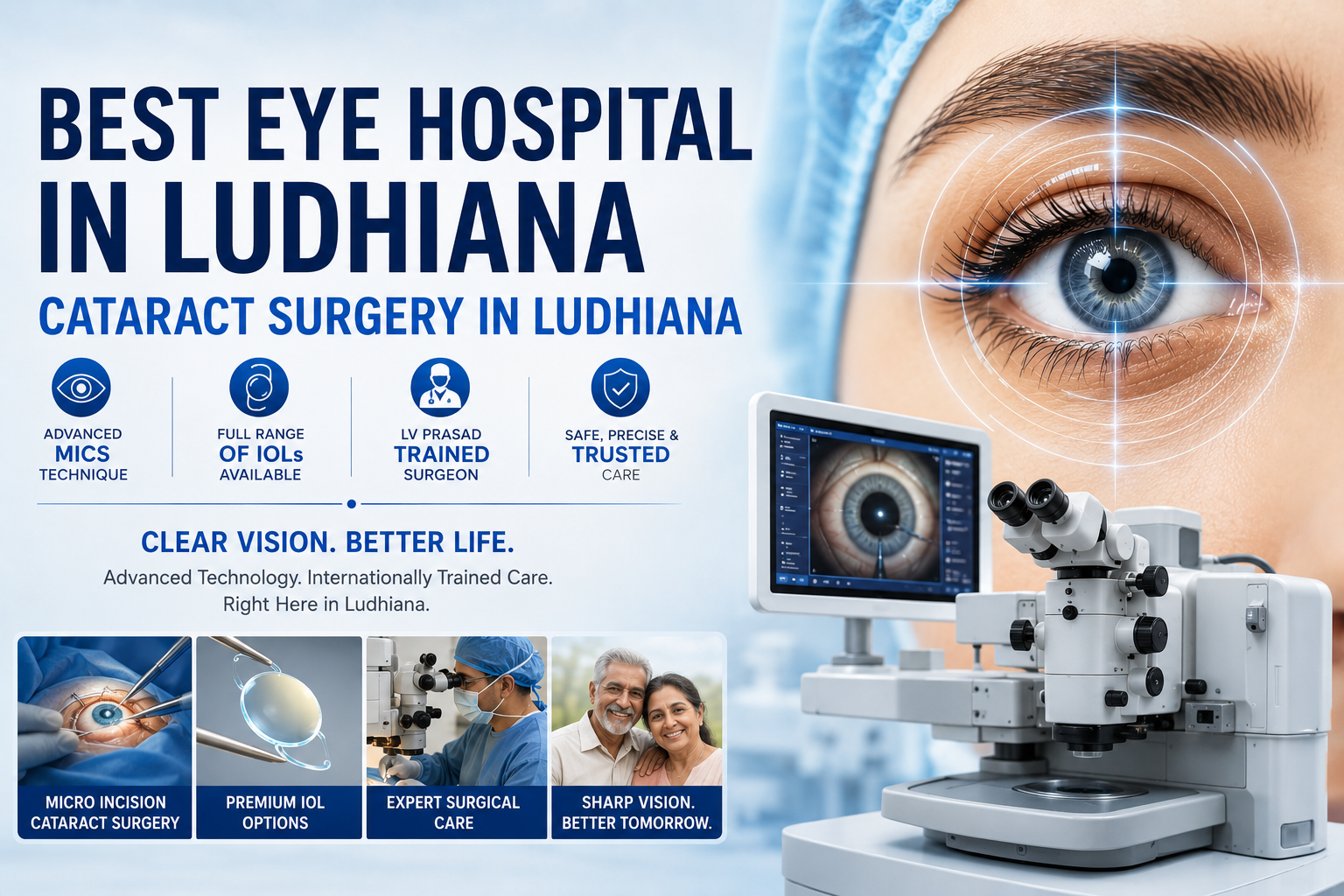 Best Cataract Surgery in Ludhiana | Best Eye Hospital Baath Eye Care Centre