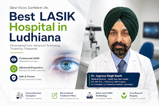Dr. Jagroop Singh Baath - Best LASIK Surgeon in Ludhiana